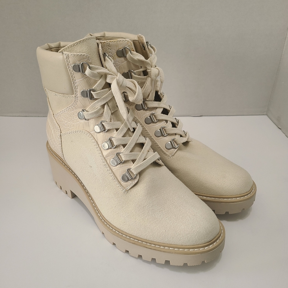Dolce Vita Hammi Canvas‎ Bootie Size 10